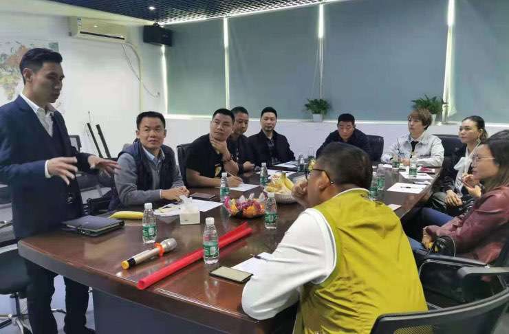 深圳網貿會資本艦隊走進艦員活動-會議討論攝影