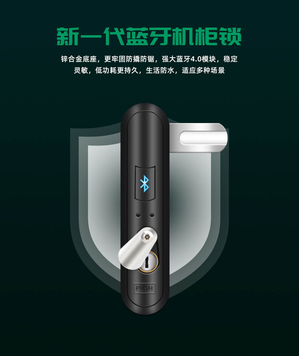 物聯網藍牙機柜鎖